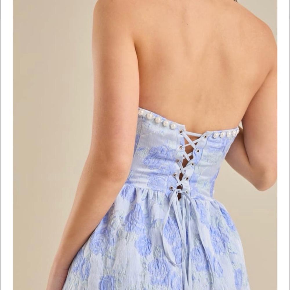 Strapless Formal Dress - Picture 3 of 7